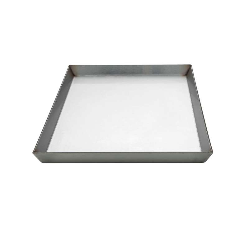 Allgrill Edelstahlgrillplatte für Gasgrill Chef S/M/XL, Extrem, Ultra, Outdoorküche 30x46x2 cm