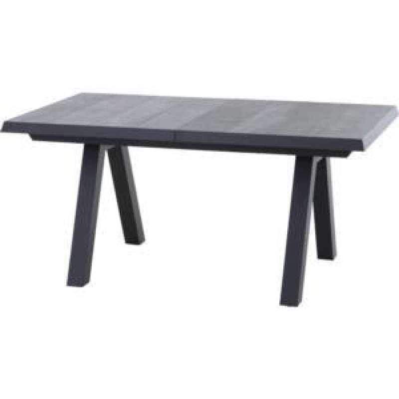 Siena Garden Tirana Dining Tisch, ausziehbar 160/200x90cm – Aluminium (matt anthrazit) & Keramikplat