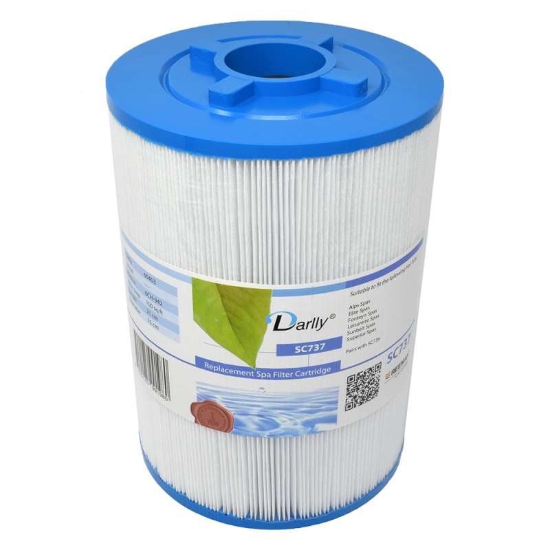 Darlly SC737 Filter Lamellenfilter Alps Elite Fonteyn Leisureite Superior Spas
