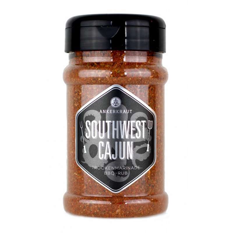 Ankerkraut Southwest Cajun BBQ-Rub im Streuer 170 g Trockenmarinade