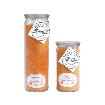 Candle Factory Kerzen-Set Orange Zedernholz Big + Mini Jumbo Duftkerze Candle Factory Kerzen-Set Orange Zedernholz Big + Mini Jumbo Duftkerze