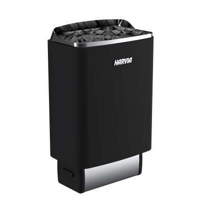 Harvia Top Steel M90E 9 kW finnischer Saunaofen Schwarz elektrischer Saunaofen Harvia Top Steel M90E 9 kW finnischer Saunaofen Schwarz elektrischer Saunaofen