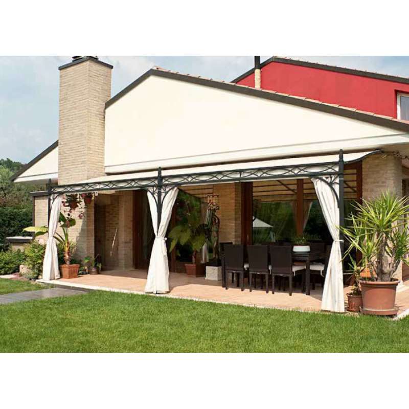 UNOSIDER Pergola Novecento geschmiedetes Eisen