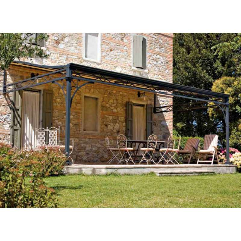 UNOSIDER Pergola Malatesta geschmiedetes Eisen feuerverzinkt