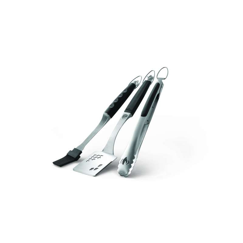 Napoleon Grillbesteck 3-teiliges Set aus Edelstahl 70036