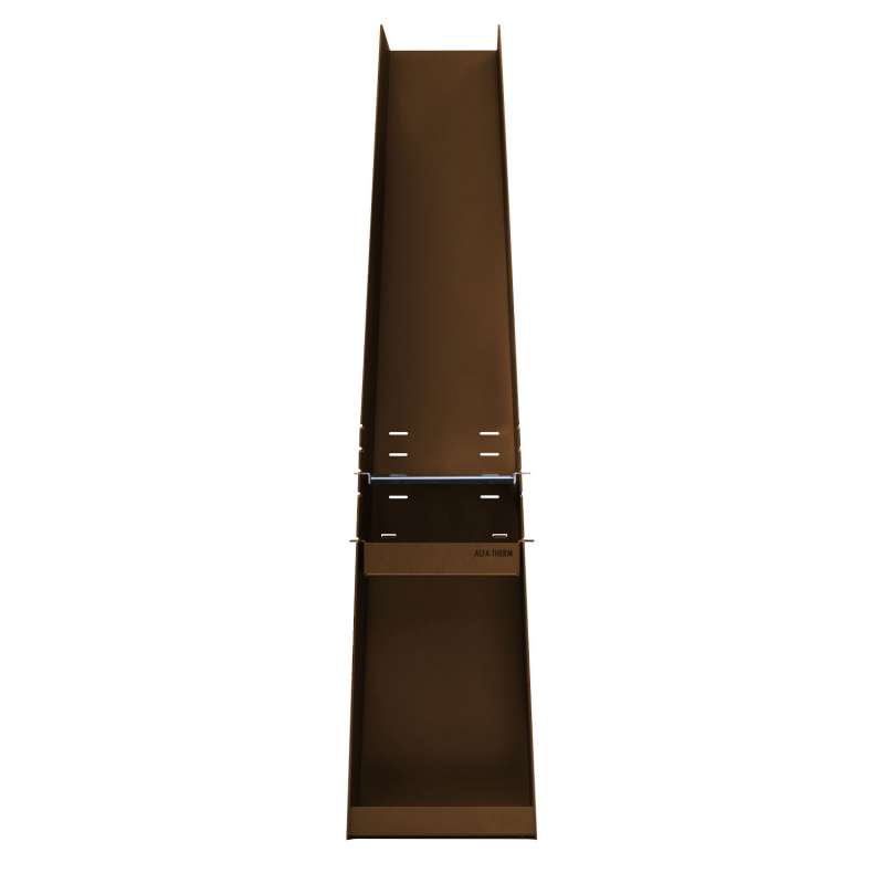 Hainser Gartenkamin und Grill Pyramid Cor-Ten® 4-Stahl 42x42x180 cm