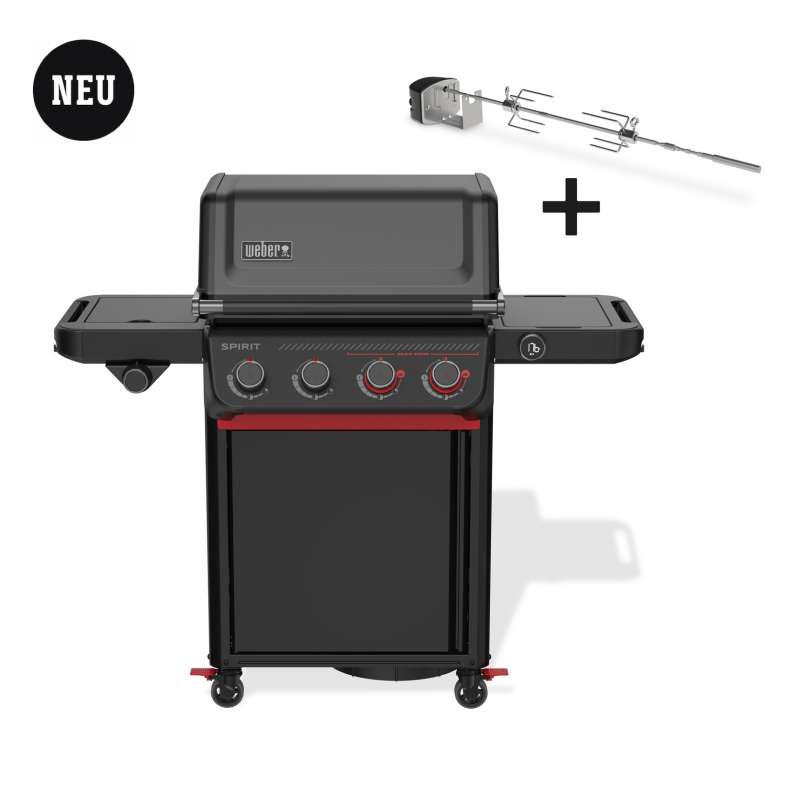 Weber Spirit EP-435R Gasgrill Stealth Edition (2025) inkl. Drehspieß 1501511
