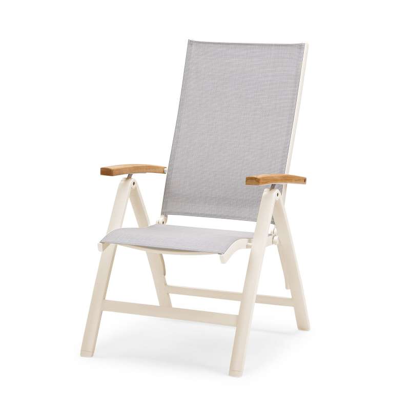 Best Cavalese Klappstuhl Gartenstuhl Folding Chair Sand 62 x 67 x 110 cm
