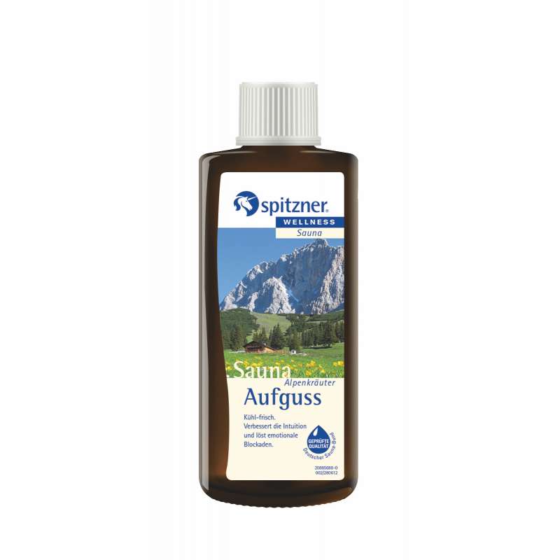 Spitzner Saunaaufguss Alpenkräuter 190 ml 8850063