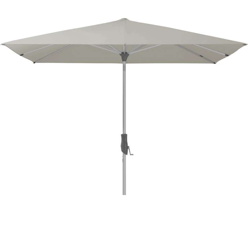 GLATZ Sonnenschirm ALU-TWIST easy 250 x 200 cm Stoffklasse 2 Ash 151