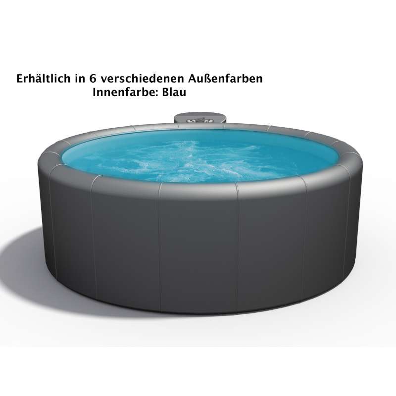 Softub Whirlpool Modell Legend 220 3 bis 4 Personen verschiedene Farben innen blau