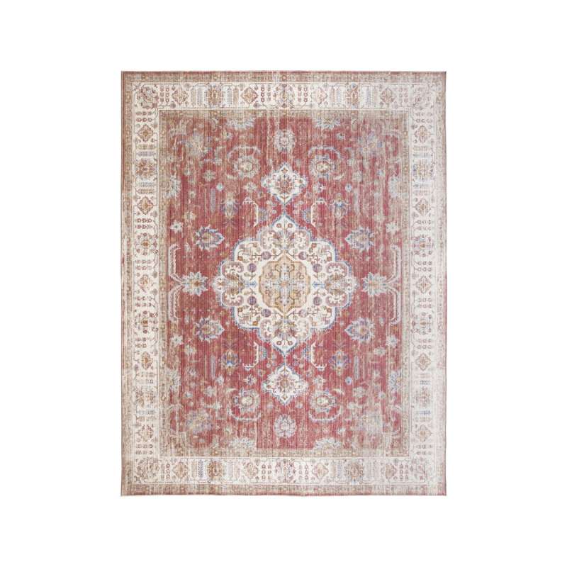 Fab Hab Teppich ReaLife Rug Persian Distressed Clay waschbar terracotta 225x285 cm