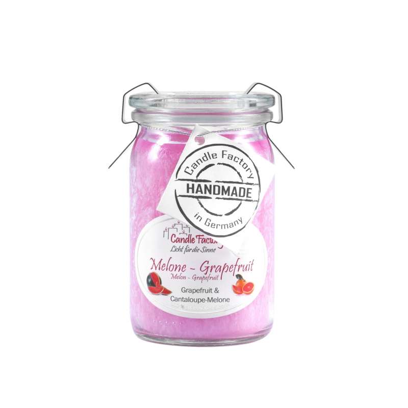Candle Factory Baby Jumbo Melone-Grapefruit Duftkerze Dekokerze 308103