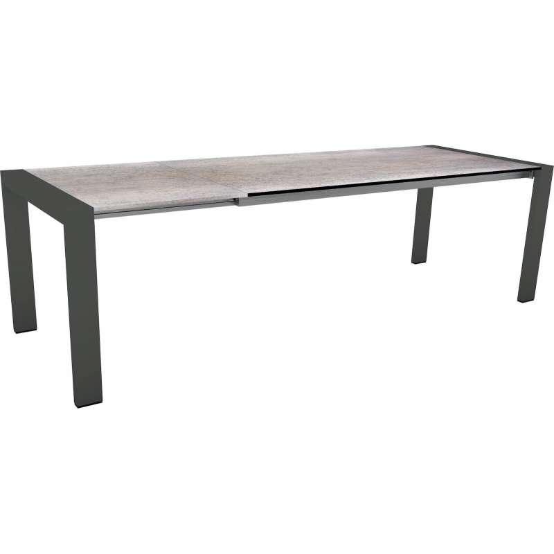 Stern Select Ausziehtisch Gartentisch Dinning-Tisch Esstisch Silverstar Smoky
