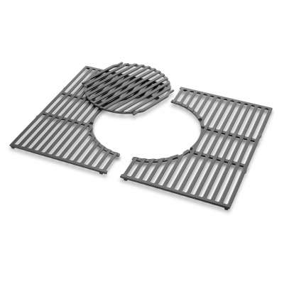 Weber GBS Grillrost mit Einsatz aus emailliertem Gusseisen für Genesis II 300 Serie Weber GBS Grillrost mit Einsatz aus emailliertem Gusseisen für Genesis II 300 Serie