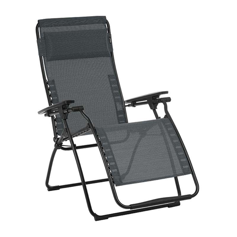 Lafuma Futura Obsidian Tube Noir Relaxliege Sonnenliege Batyline LFM3113.6897