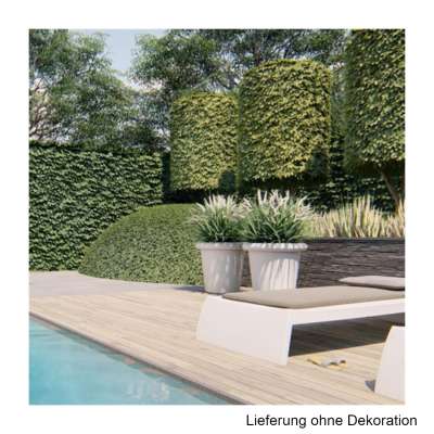 Vorschau: Dipott Pflanzgefäß Tube rund aus Aluminium RAL 9016 verkehrsweiß Pflanzkübel Vorschau: Dipott Pflanzgefäß Tube rund aus Aluminium RAL 9016 verkehrsweiß Pflanzkübel