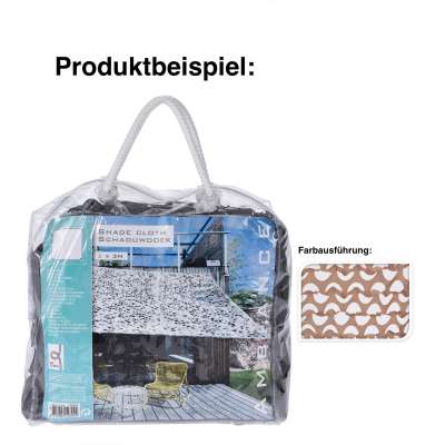 Sonnensegel Sonnenschutz 200 x 300 cm Netz braun Sonnendach Windschutz Sichtschutz Sonnensegel Sonnenschutz 200 x 300 cm Netz braun Sonnendach Windschutz Sichtschutz