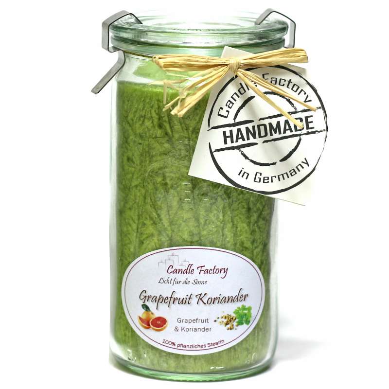 Candle Factory Mini Jumbo Grapefruit Koriander Duftkerze Dekokerze 307-074
