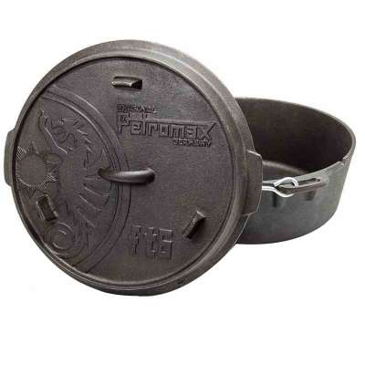 Petromax Feuertopf ft6-t ohne Füße 5,5 Liter Gusseisen 35 x 14 x 35 cm Petromax Feuertopf ft6-t ohne Füße 5,5 Liter Gusseisen 35 x 14 x 35 cm