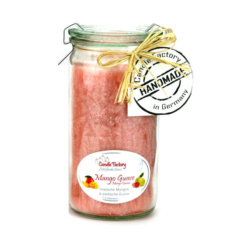 Candle Factory Mini Jumbo Mango Guave Duftkerze Dekokerze 307-096