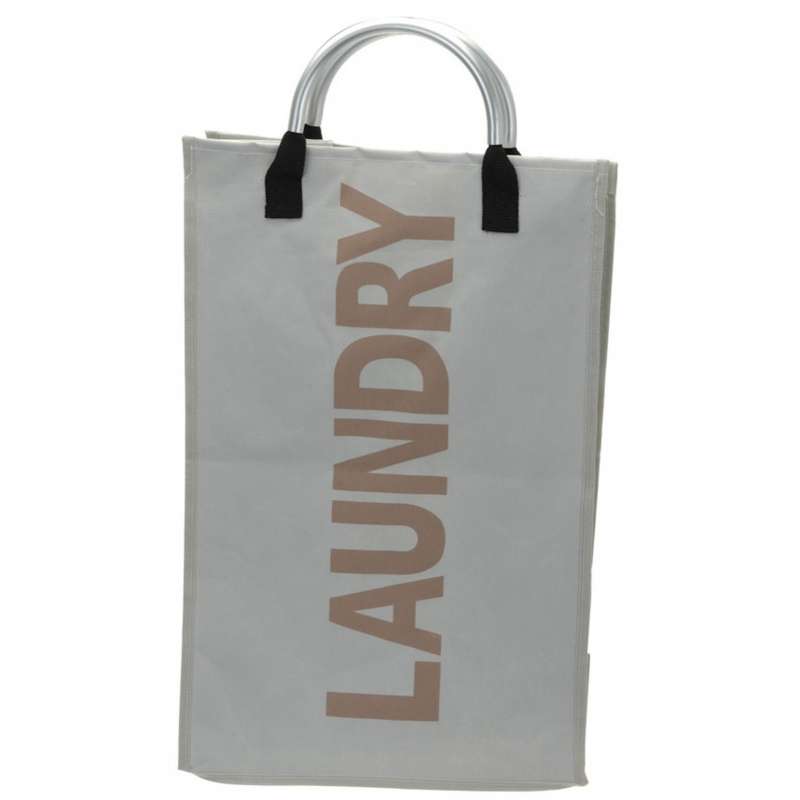 Wäschesack Wäschekorb Wäschetruhe Wäschebox faltbar 35 L beige