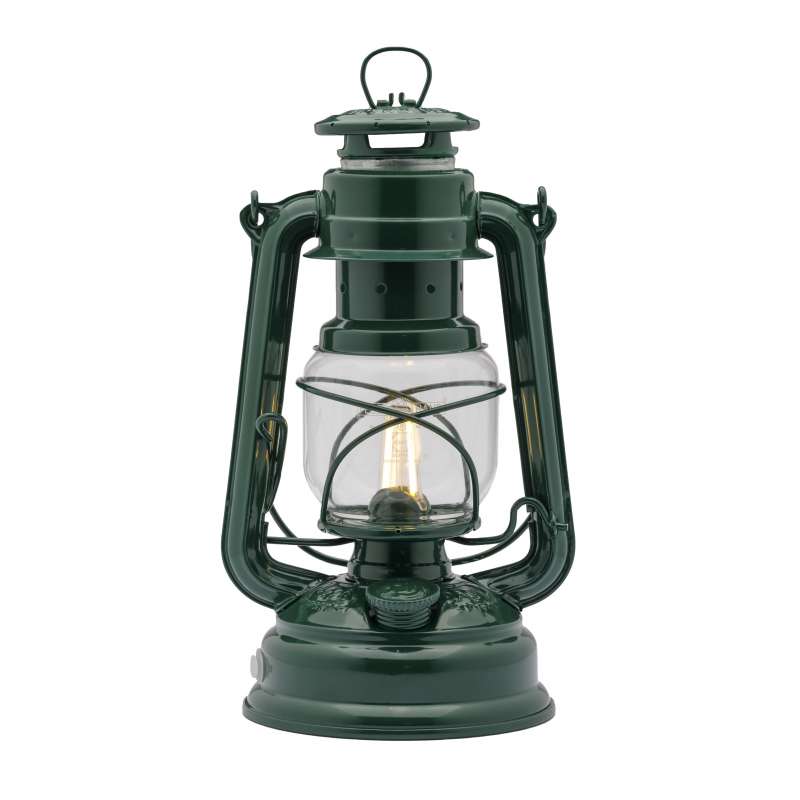 Feuerhand LED Laterne Baby Special 276 Moss Green Dimmbar