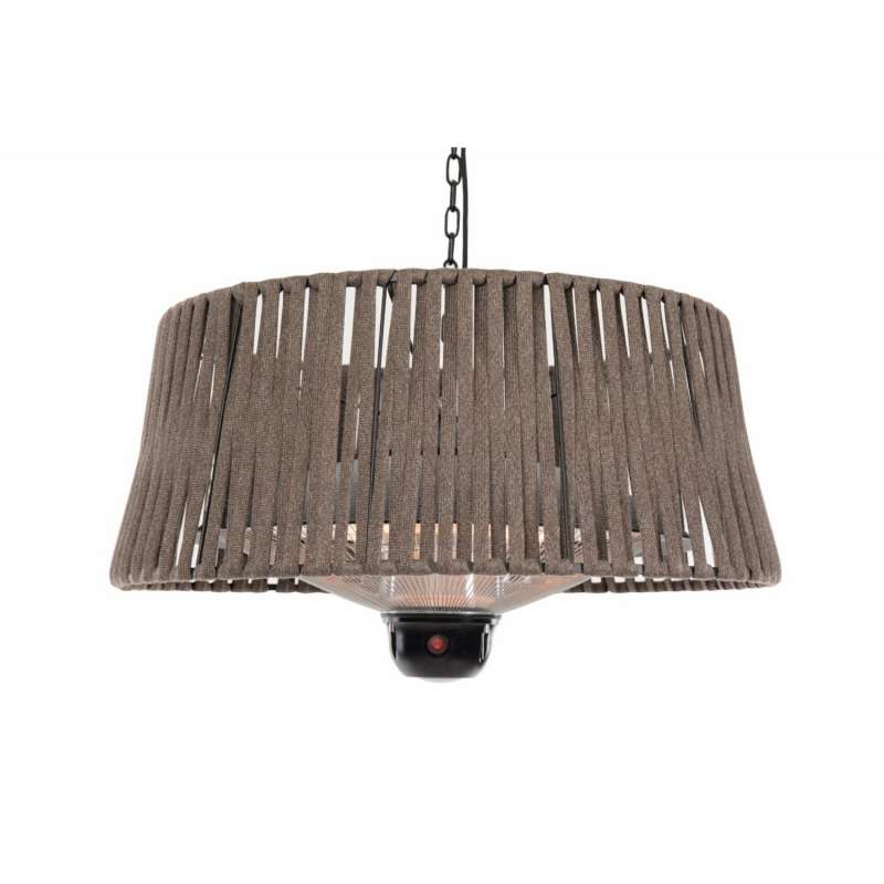 SUNRED® Hänge-Infrarot-Heizstrahler Artix Corda Bright Hanging Brown 1800 Watt