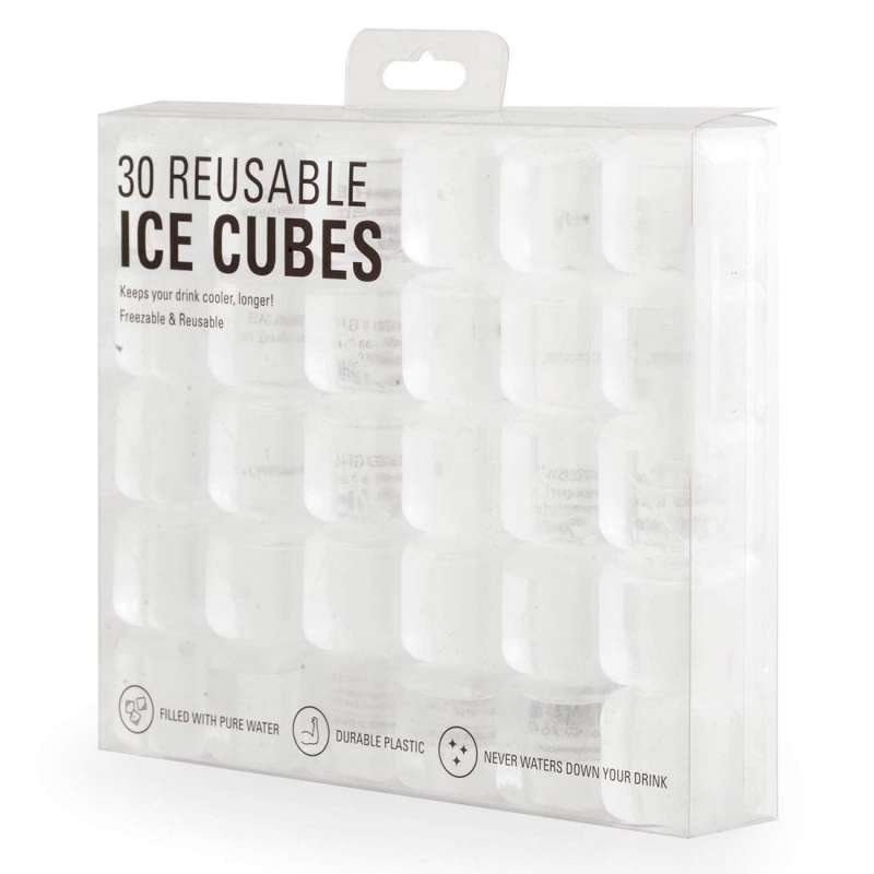 KOODUU Eiswürfel 30 Stück wiederverwendbare Eiswürfel Ice Cubes