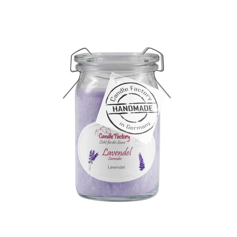 Candle Factory Baby Jumbo Lavendel Duftkerze Dekokerze 308042