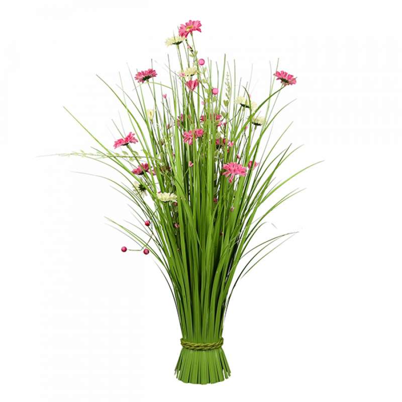 Casablanca Kunstpflanze Fleurs groß grün/rosa/weiß 70 cm