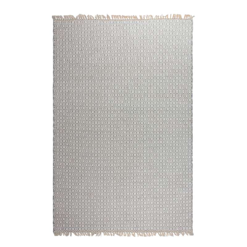 Fab Hab Outdoorteppich Lancut Gray aus recycelten PET-Flaschen grau