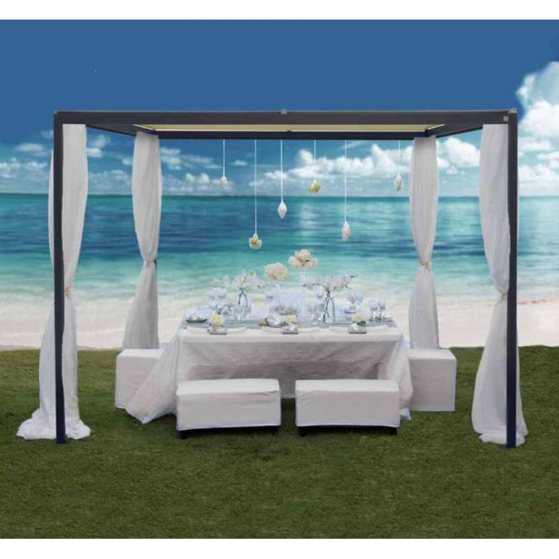 UNOSIDER Pavillon Resort Aluminium pulverbeschichtet