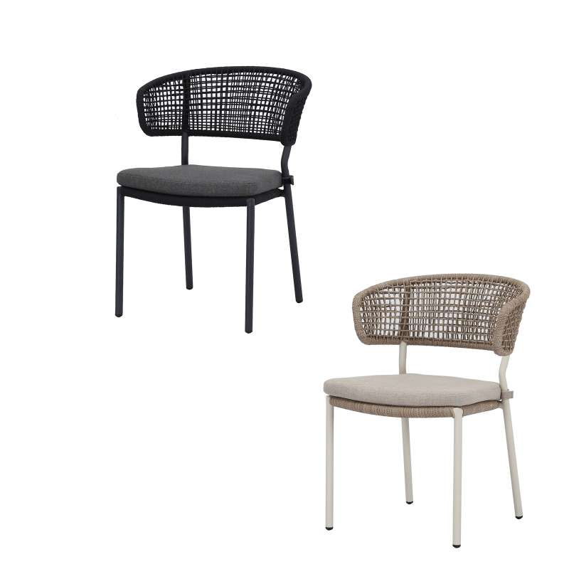 Best Spitz Dinning Sessel Gartenstuhl Gartensessel 59x66x82 cm in mehreren Farben