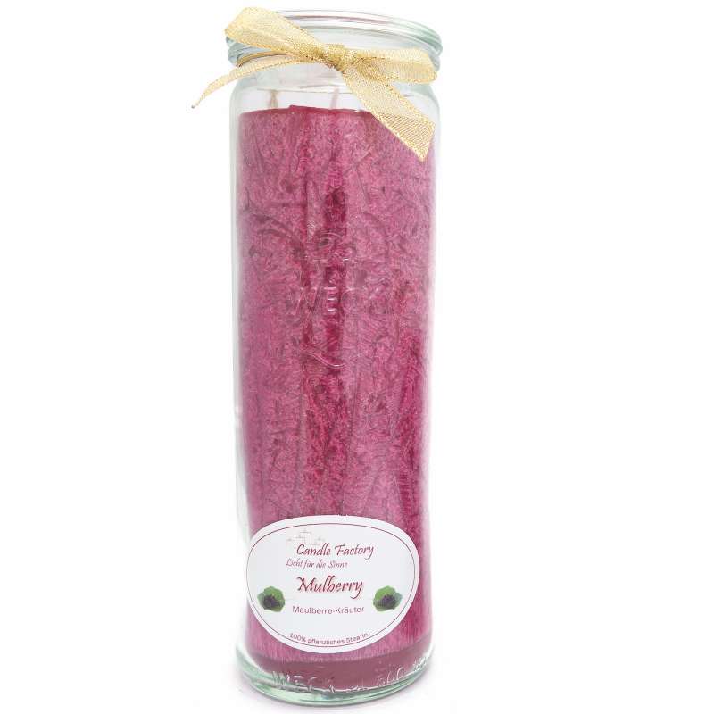 Candle Factory Kerze Big Jumbo Mulberry Duftkerze Dekokerze pflaume 306-051