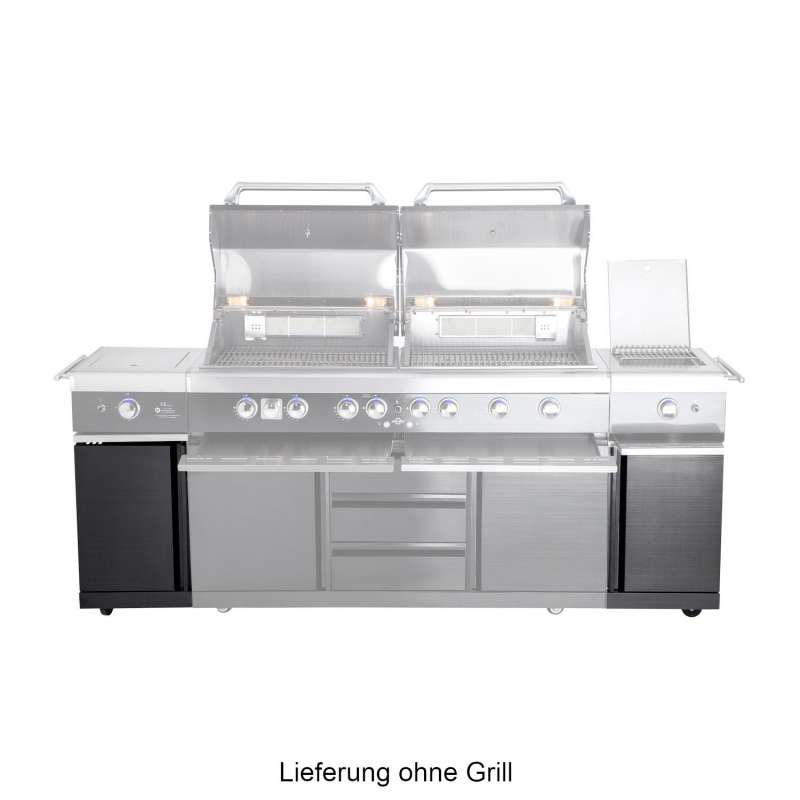 Allgrill 2x Unterschrank für Extreme Light Gasgrill Outdoorküche 40 x 61 cm