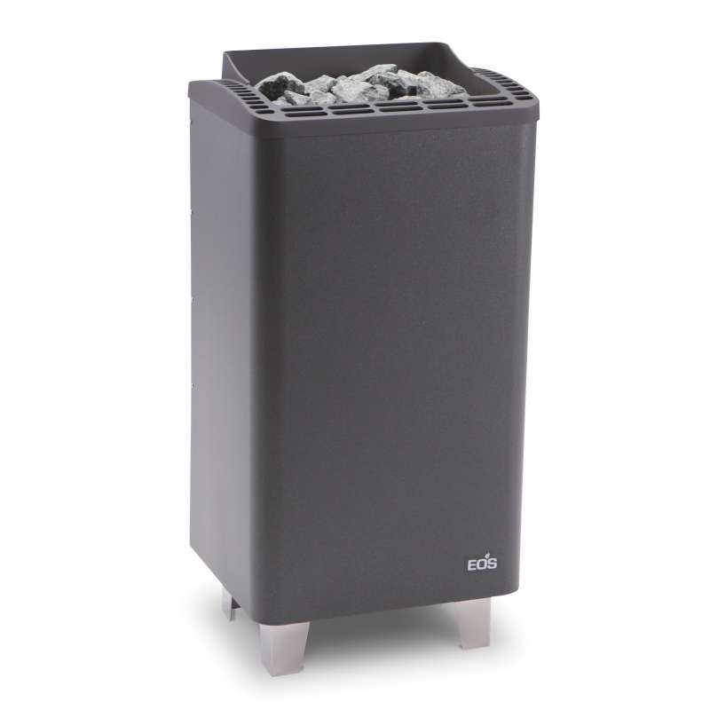 Eos ThermoTec S 9 kW finnischer Saunaofen Standofen anthrazit perleffekt 94.5686