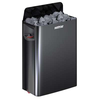Harvia The Wall SW80 black 8,0 kW Saunaofen Elektroofen mit integrierter Steuerung schwarz Harvia The Wall SW80 black 8,0 kW Saunaofen Elektroofen mit integrierter Steuerung schwarz