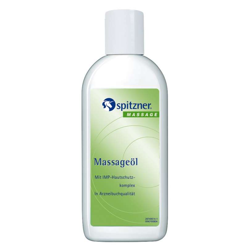 Spitzner Massageöl 200 ml pflegendes Massage-Öl mit IMP-Komplex für geschützte Haut