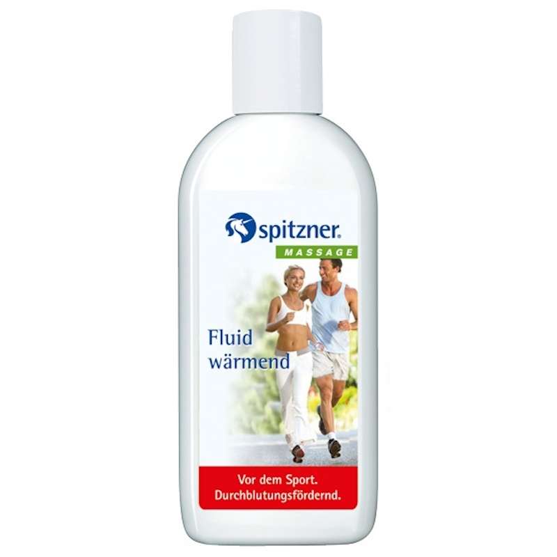 Spitzner Massage Fluid wärmend 200 ml regenerierende Wärmesalbe mit pflanzlichen Ölen