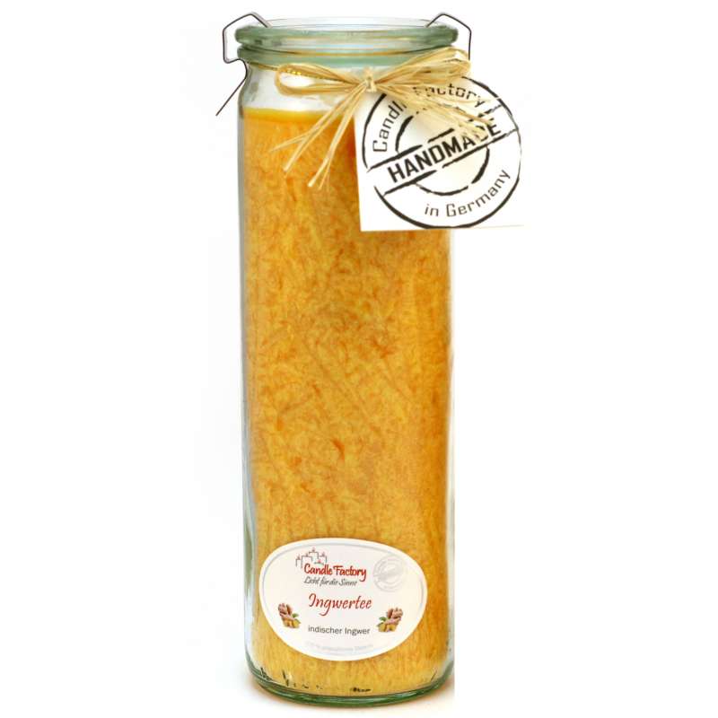 Candle Factory Kerze Big Jumbo Ingwertee Duftkerze Dekokerze 306-080