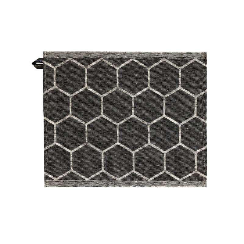 Jokipiin Laatta Sauna Sitzunterlage 45 x 55 cm Sauna Seat Cover black / natural