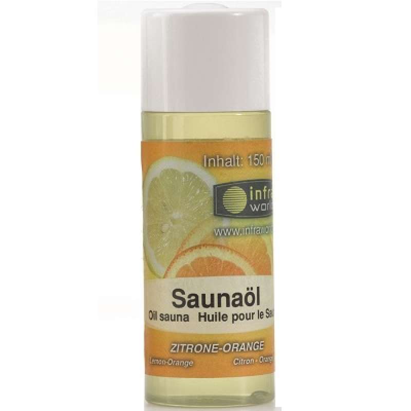 Infraworld Saunaöl Zitrone Orange Saunaaufguss Saunaduft 150 ml S2263-3