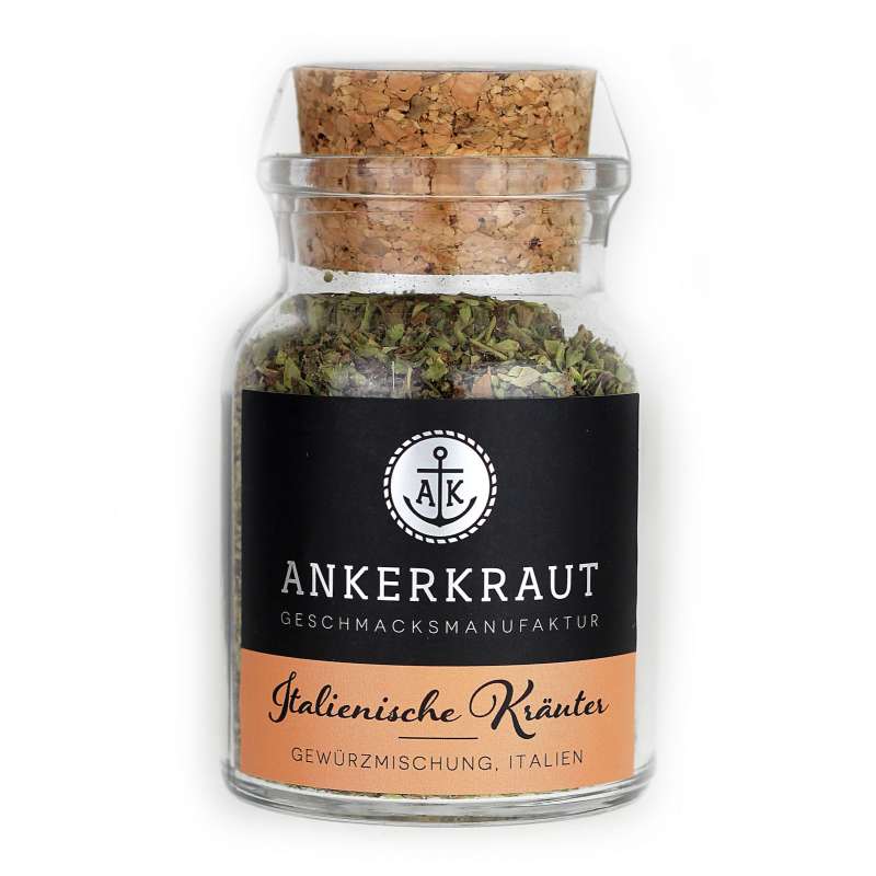 Ankerkraut Italienische Kräuter Gewürzmischung im Korkenglas 20 g Salatgewürz