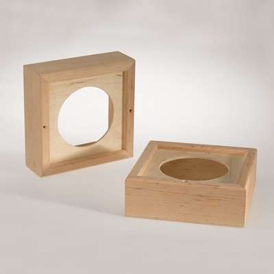 Infraworld Holzrahmen 2er Set für Sauna Lautsprecher Saunazubehör W4428 Infraworld Holzrahmen 2er Set für Sauna Lautsprecher Saunazubehör W4428