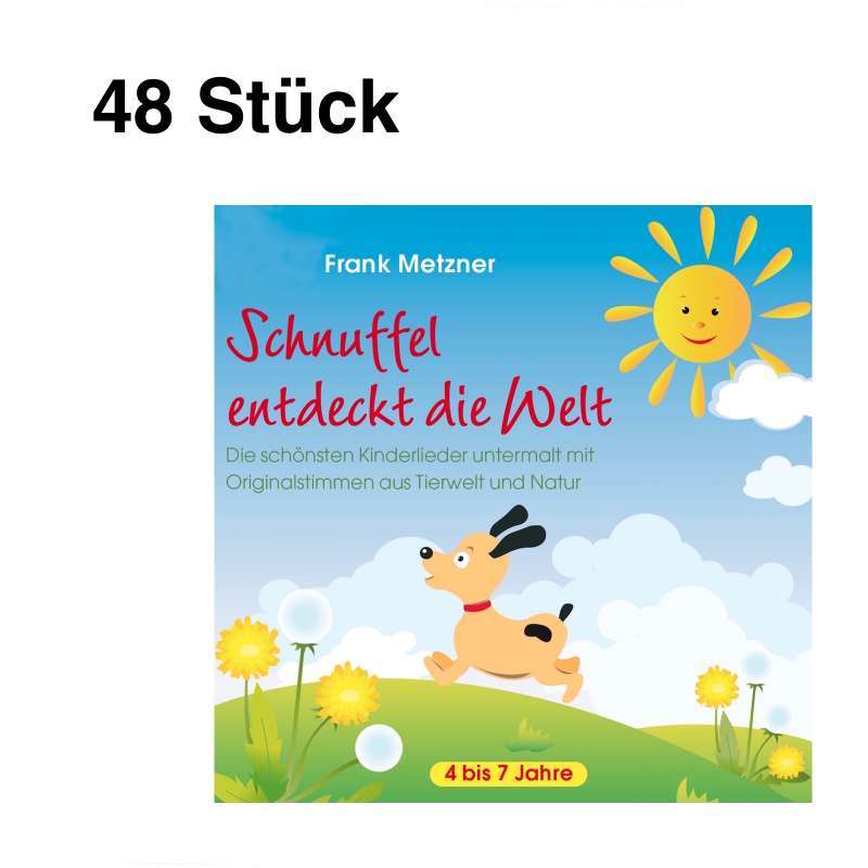 48 Stück Neptun CD Schnuffel entdeckt die Welt Frank Metzner Audio CD 1032