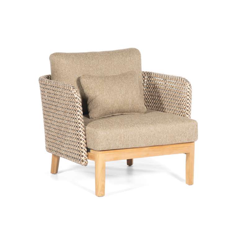 Sonnenpartner CHEYENNE Lounge-Sessel Gartenstuhl Loungestuhl Gartensessel Teak