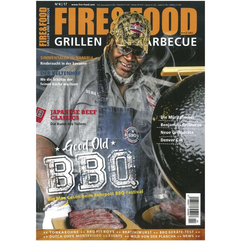 Fire & Food - Grillen und Barbecue - Ausgabe 4/2017