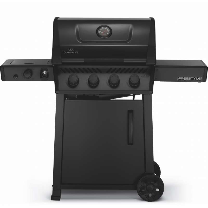 Napoleon Phantom Freestyle PRO 425 Gasgrill Mattschwarz 4 Brenner & SIZZLE ZONE FP425DSIBPK-1-DE-PHM