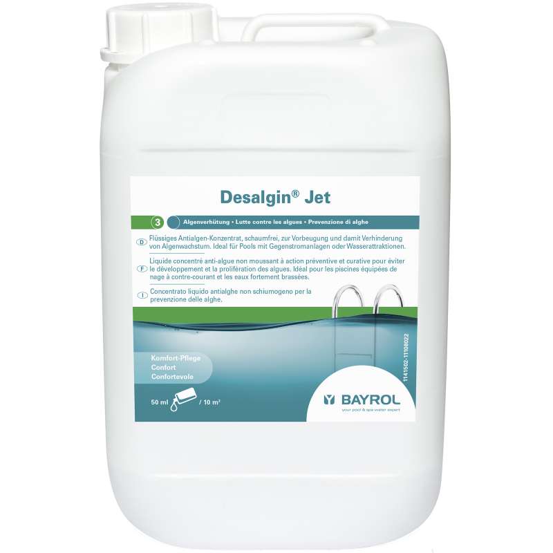 Bayrol Desalgin Jet 6 Liter Algenverhütung Algenschutz Poolpflege 1141503